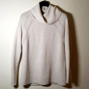 Lane Bryant cowl turtle neck oatmeal sweater 14/16